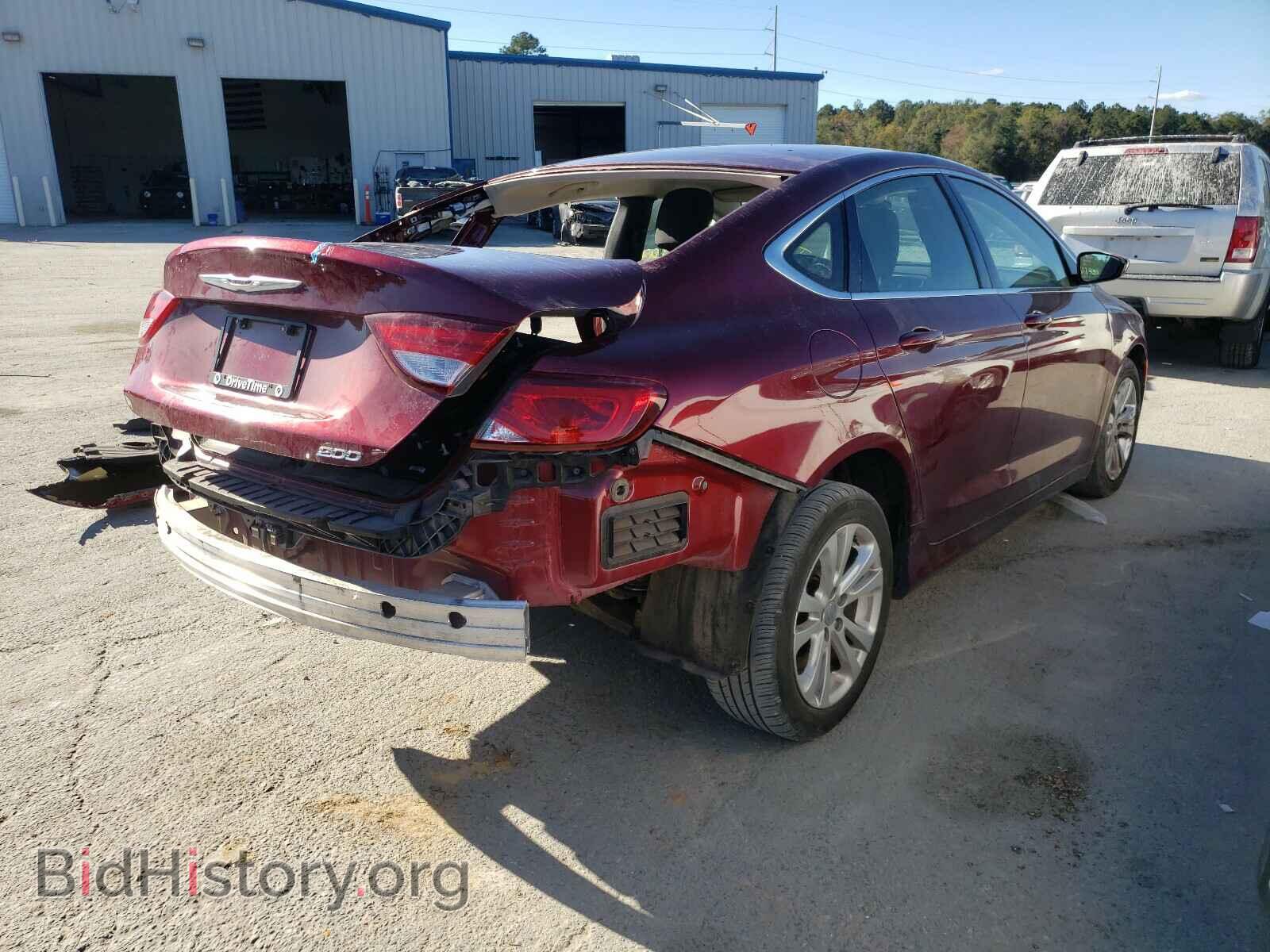 2015 CHRYSLER 200 - VIN: 1C3CCCAB9FN626684 - Фото 4