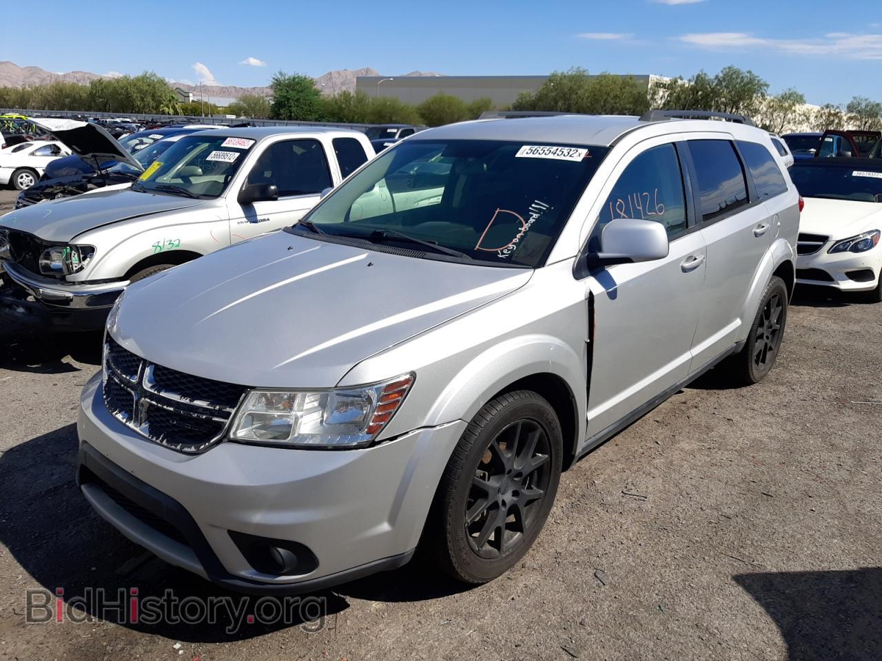 2011 DODGE JOURNEY - VIN: 3D4PH1FG7BT560821 - Фото 2