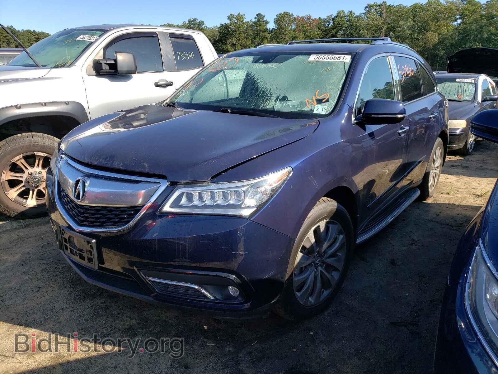 2015 ACURA MDX - VIN: 5FRYD4H45FB002857 - Фото 2