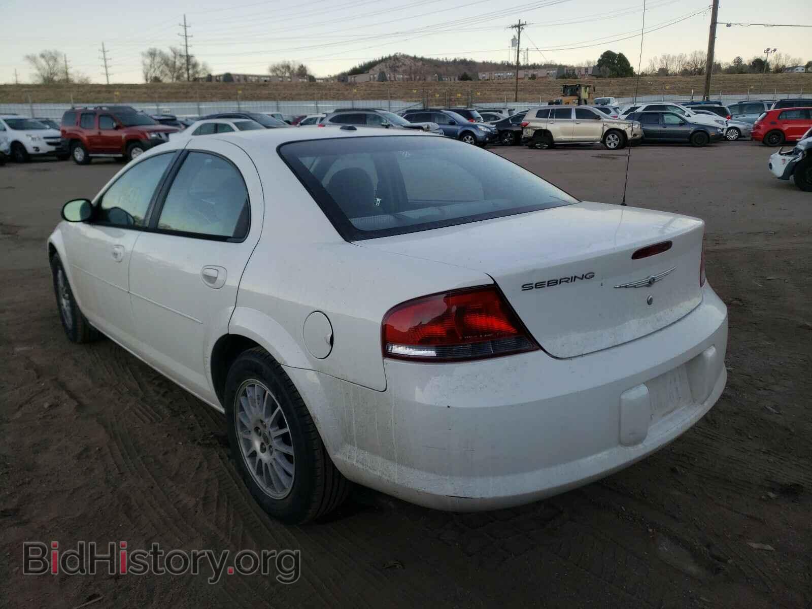 2006 CHRYSLER SEBRING - VIN: 1C3EL46X26N273840 - Фото 3