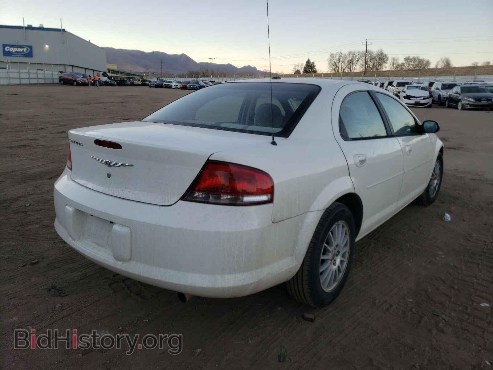 2006 CHRYSLER SEBRING - VIN: 1C3EL46X26N273840 - Фото 4