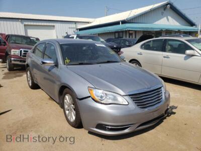 2013 Chrysler 200 200 Limite, silver — VIN 1C3CCBCG3DN612375, Copart