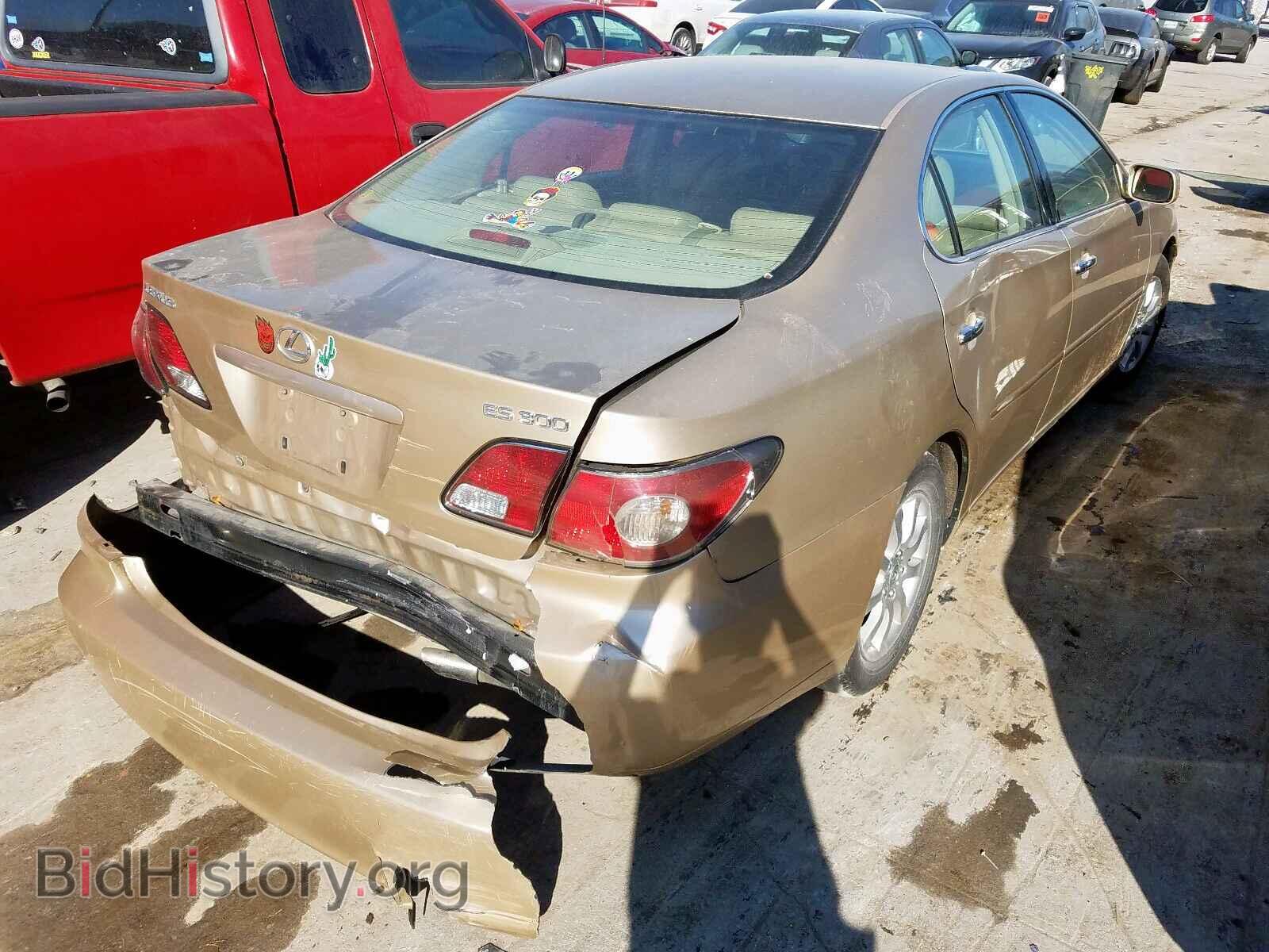 2002 LEXUS ES300 - VIN: JTHBF30G120074678 - Фото 4