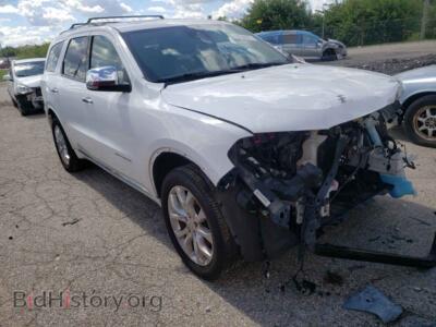 2017 Dodge DURANGO Durango CI, white — VIN 1C4SDJET2HC609719, Copart