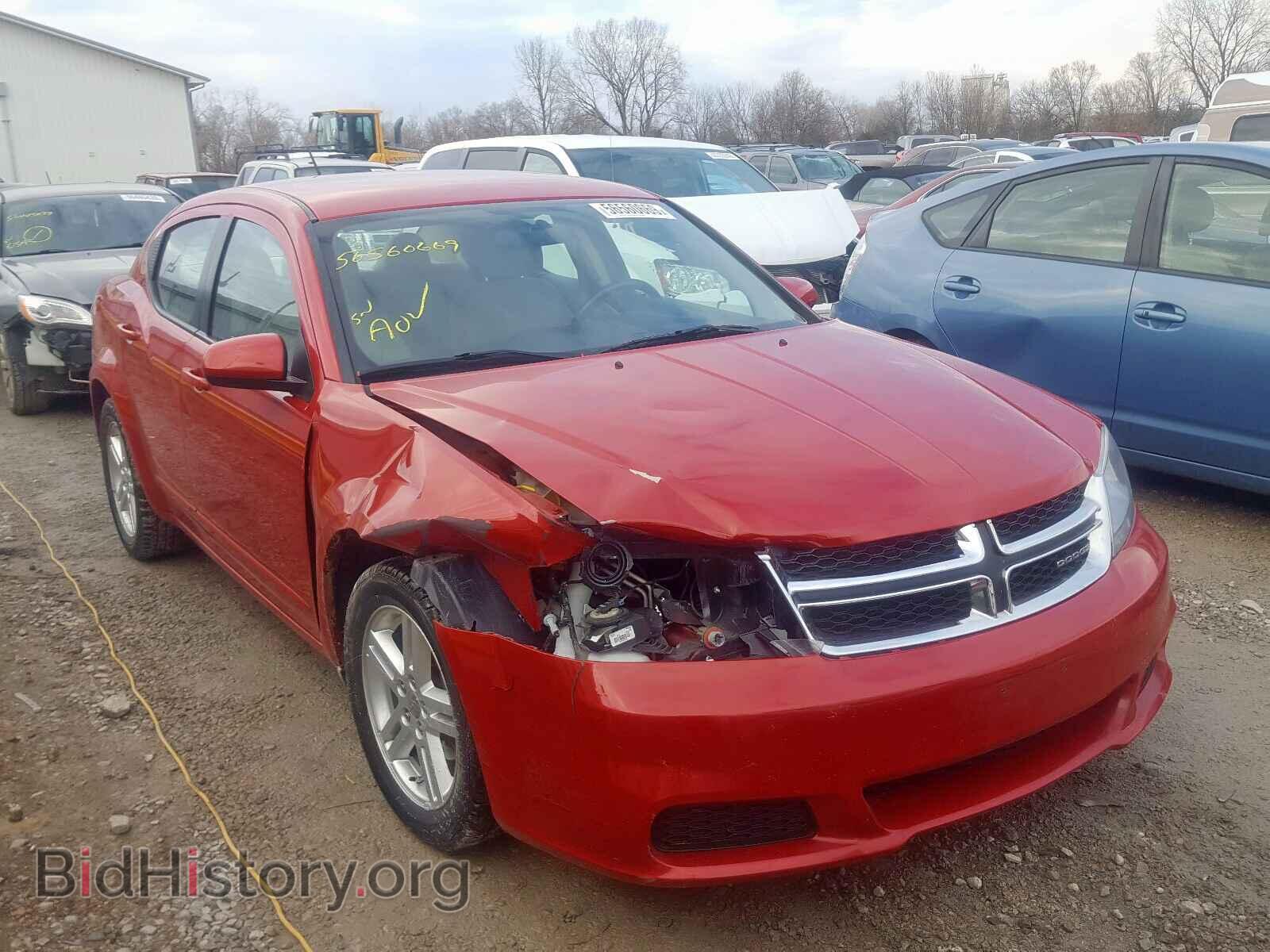 Фотография 1C3CDZCB4CN156072 - DODGE AVENGER 2012