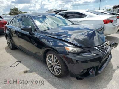 2014 Lexus IS IS 250, черный — VIN JTHBF1D24E5016834, Copart