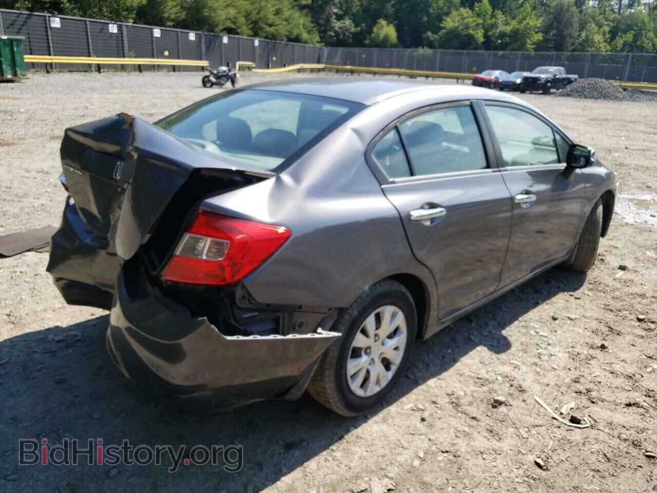 2012 HONDA CIVIC - VIN: 2HGFB2F55CH331628 - Фото 4