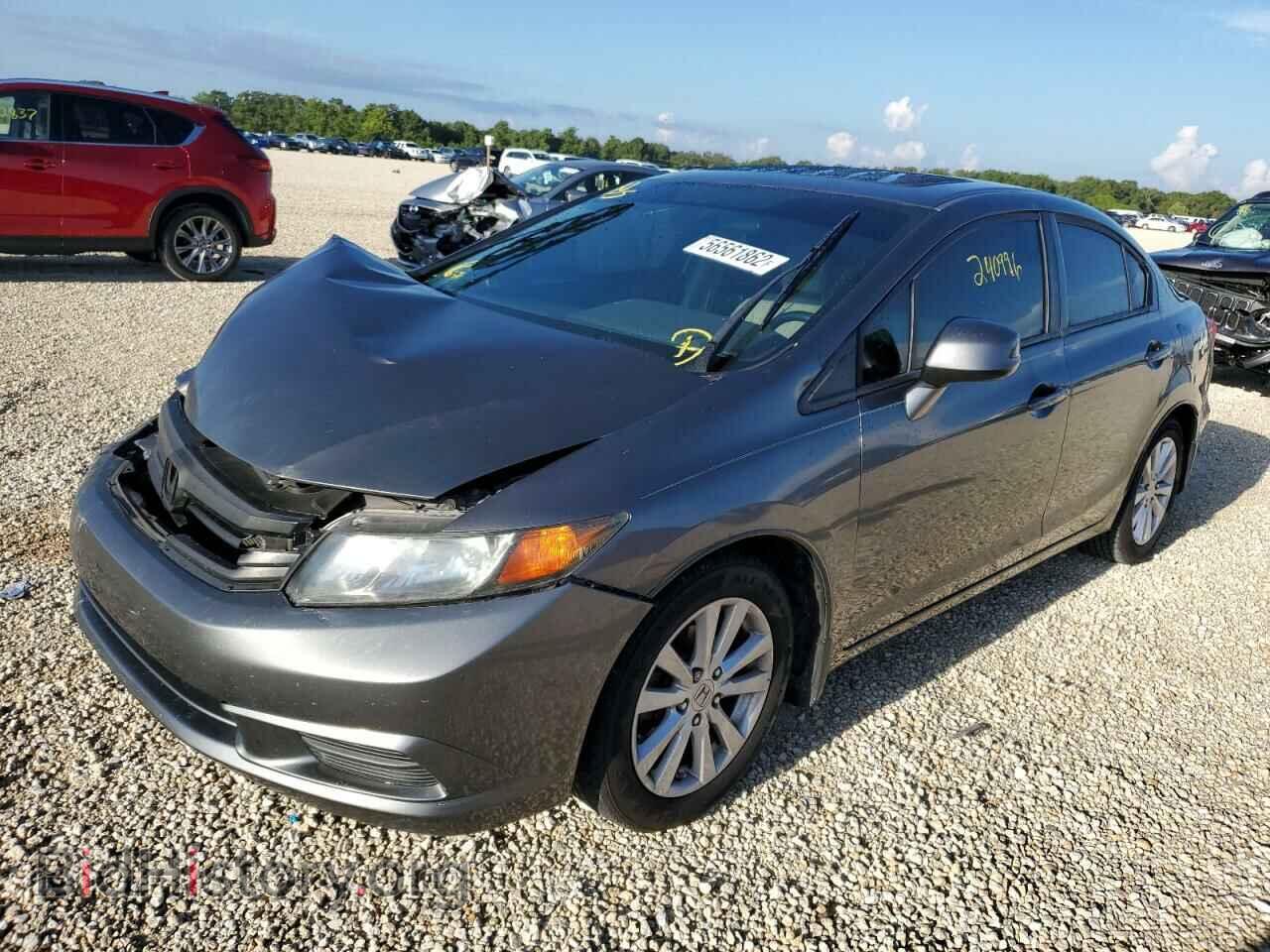 2012 HONDA CIVIC - VIN: 2HGFB2F97CH541828 - Фото 2