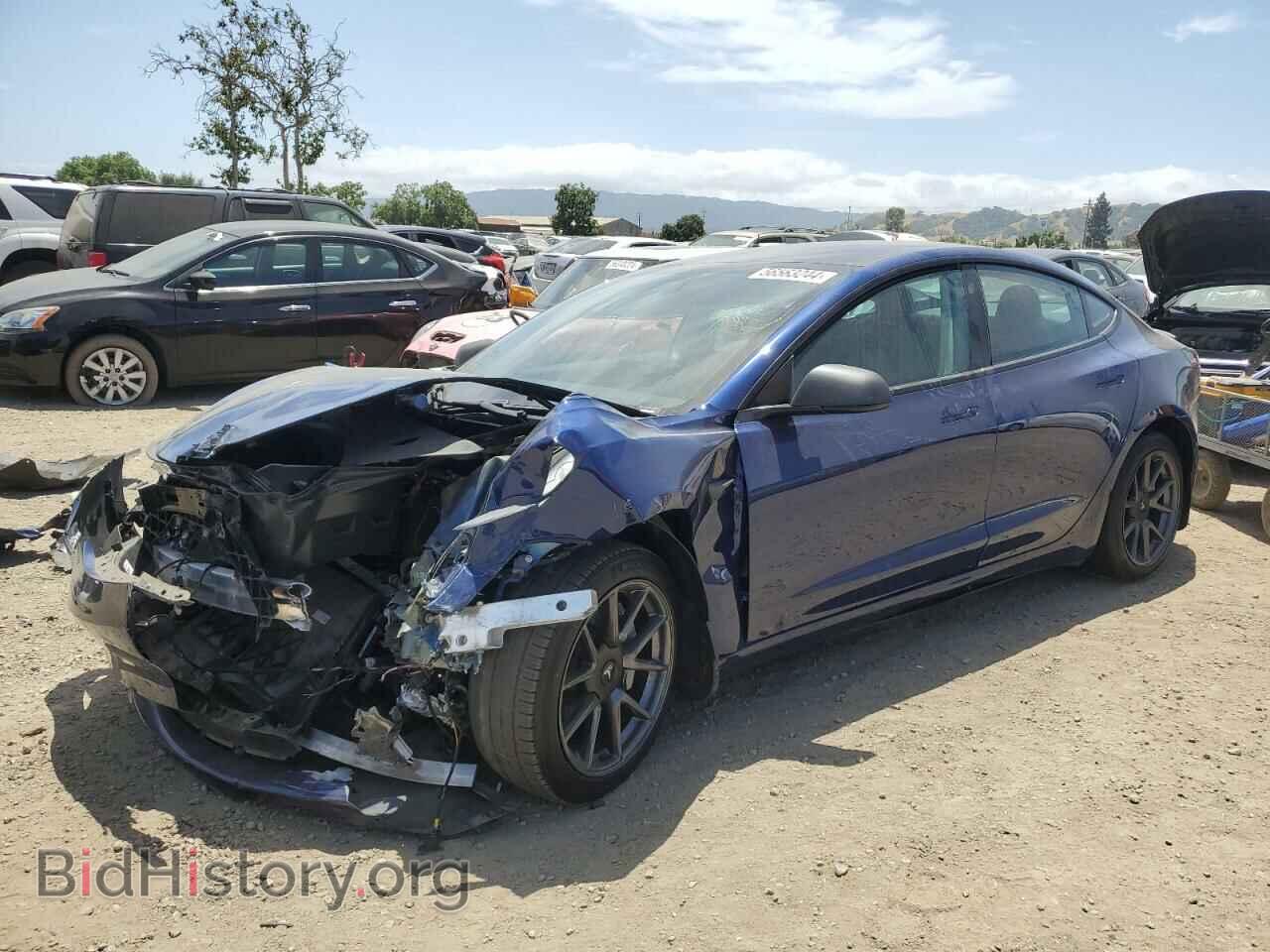Photo 5YJ3E1EA8MF981062 - TESLA MODEL 3 2021