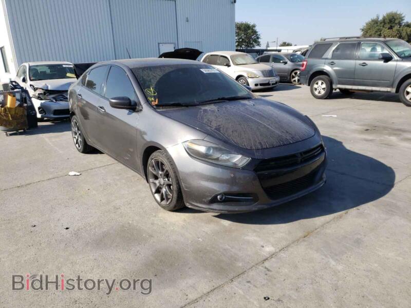 2015 Dodge DART Dart SXT (VIN 1C3CDFBB4FD286802) — фото 1 из 10, Copart, повреждение: задняя часть