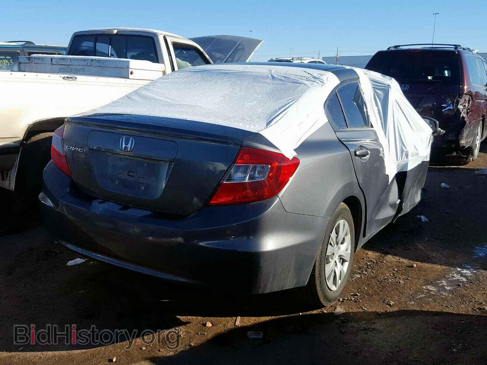 2012 HONDA CIVIC - VIN: 2HGFB2F55CH579877 - Фото 4