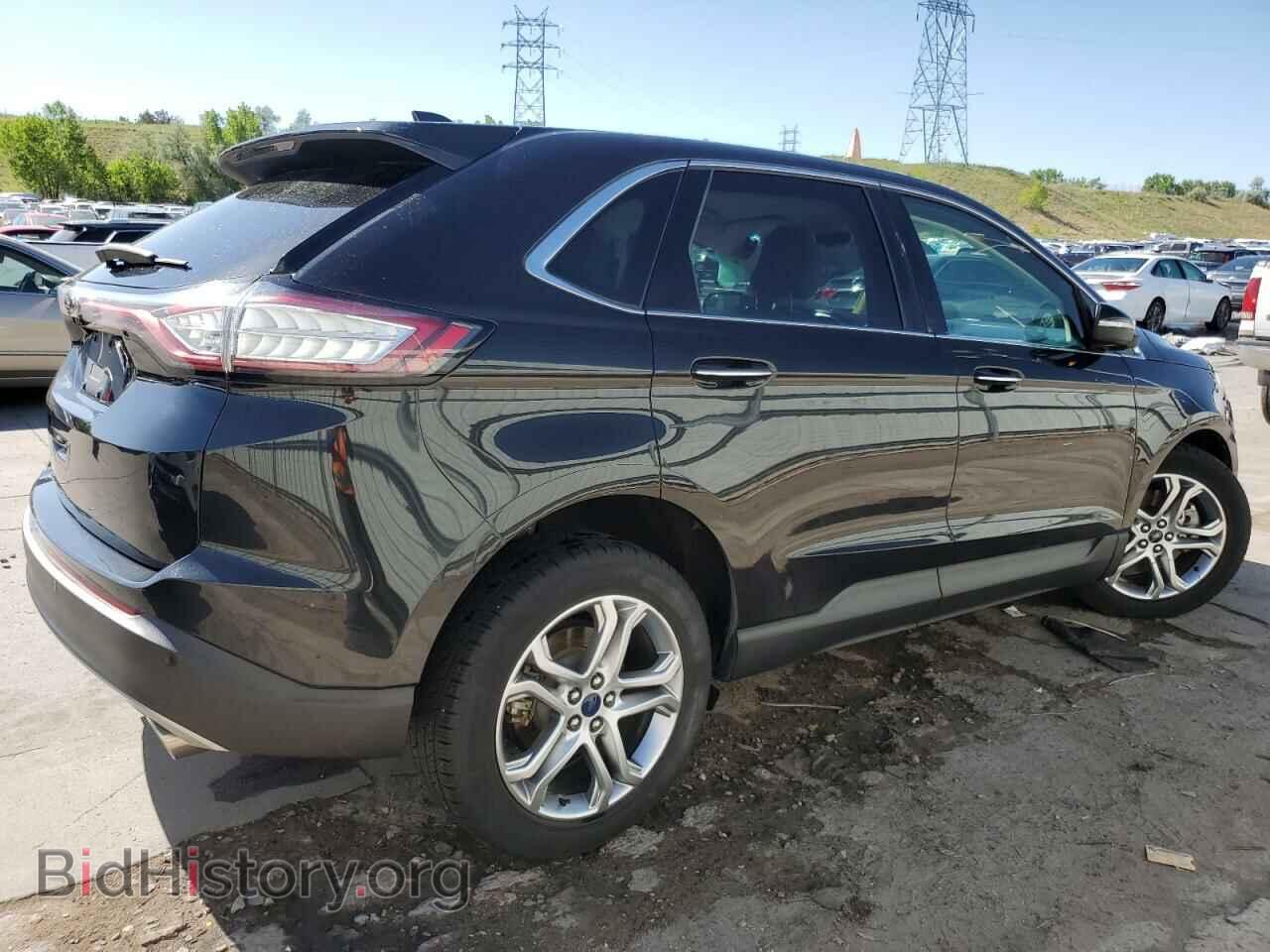 2015 FORD EDGE - VIN: 2FMTK4K91FBB51927 - Фото 3