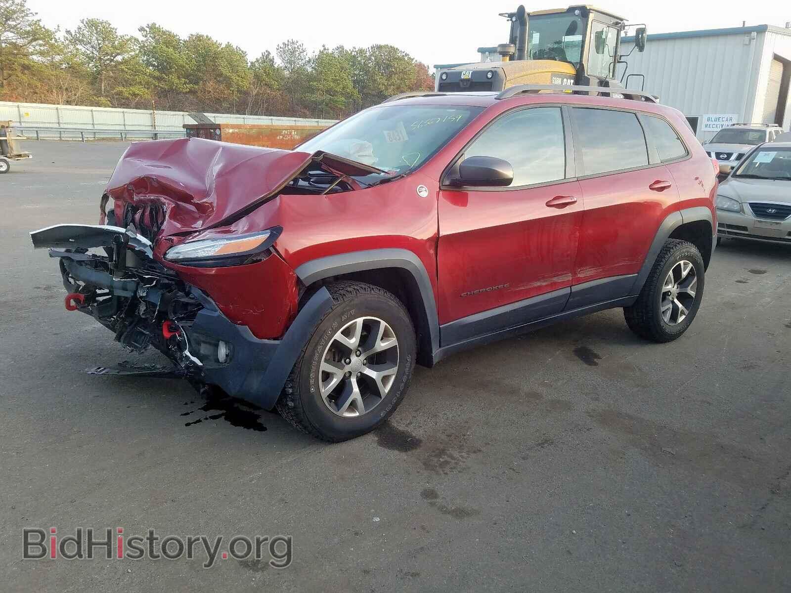 2014 JEEP CHEROKEE - VIN: 1C4PJMBB5EW187824 - Фото 2