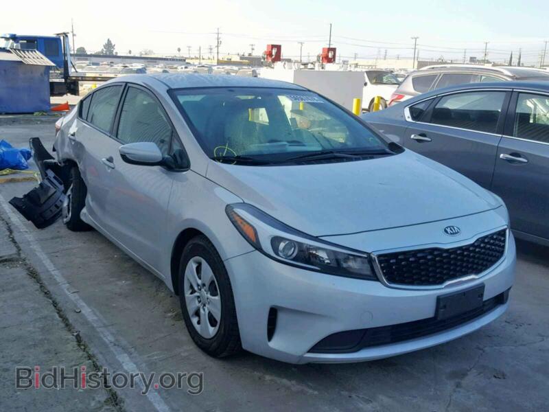 2017 Kia FORTE Forte LX (VIN 3KPFL4A71HE080710) — фото 1 из 10, Copart, повреждение: задняя часть
