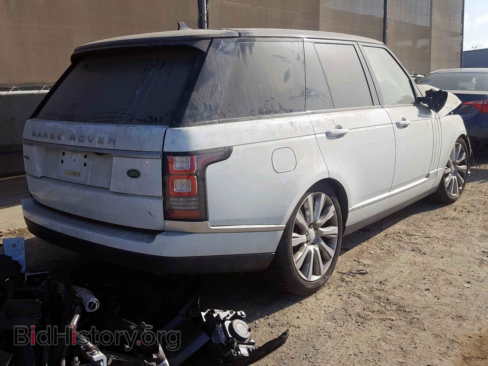 2016 LAND ROVER RANGE ROVE - VIN: SALGS2EFXGA303852 - Фото 4