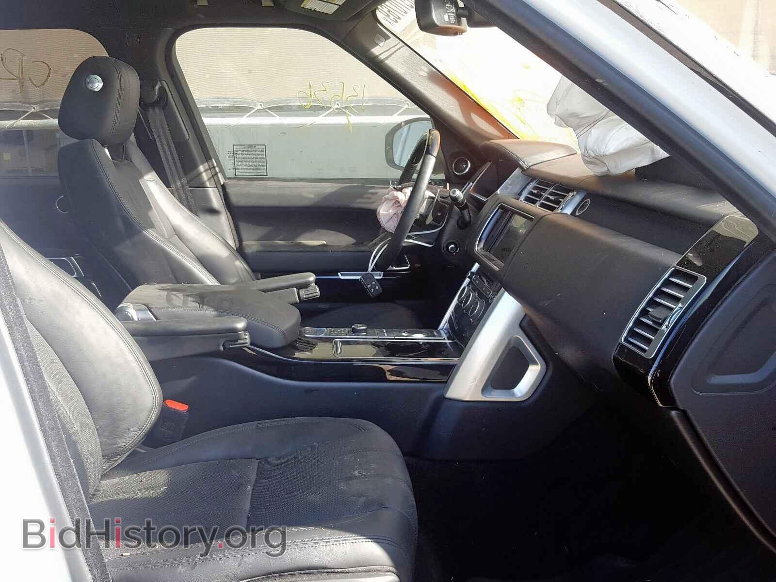 2016 LAND ROVER RANGE ROVE - VIN: SALGS2EFXGA303852 - Фото 5