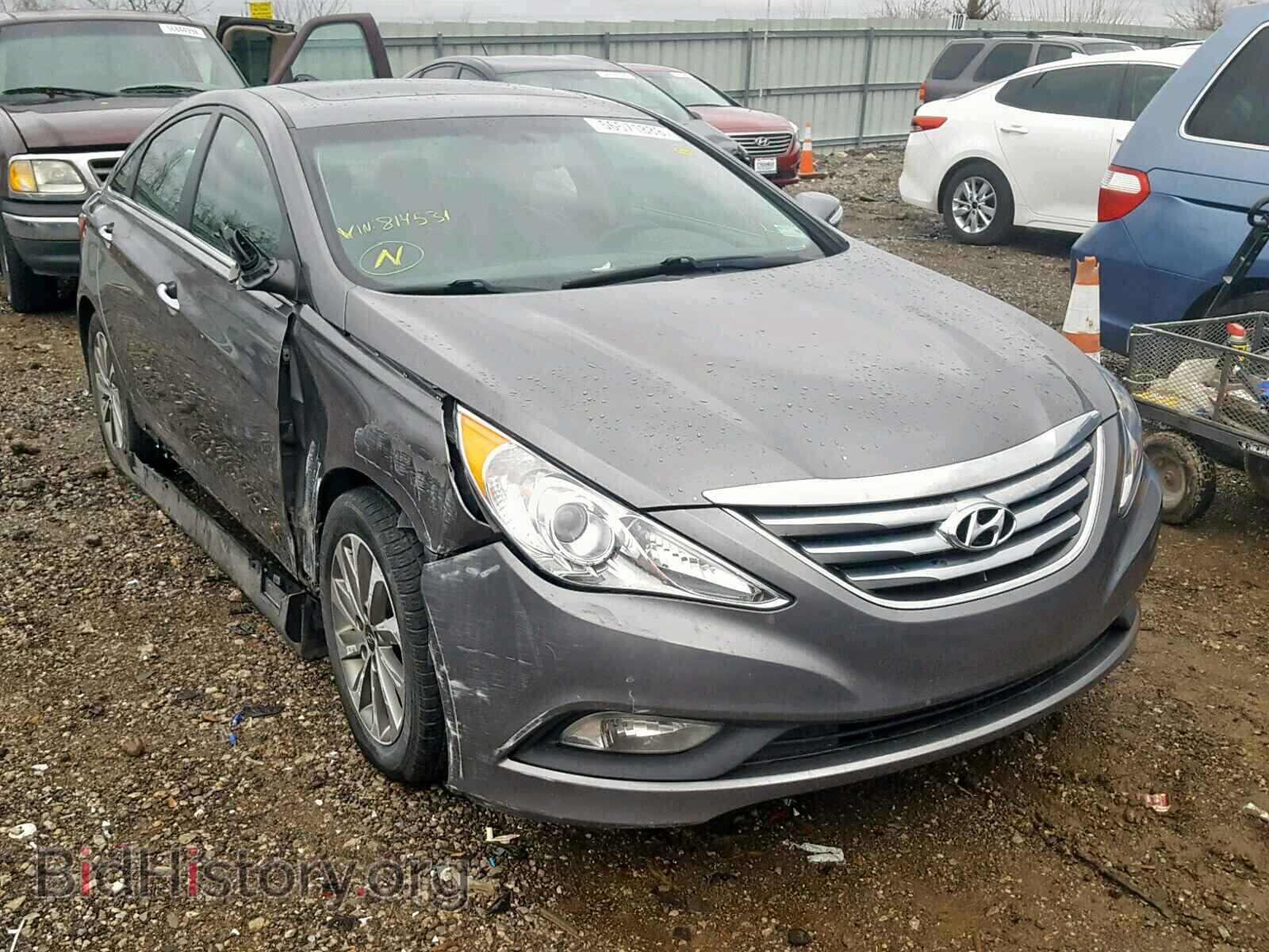 Photo 5NPEC4AC2EH814531 - HYUNDAI SONATA 2014