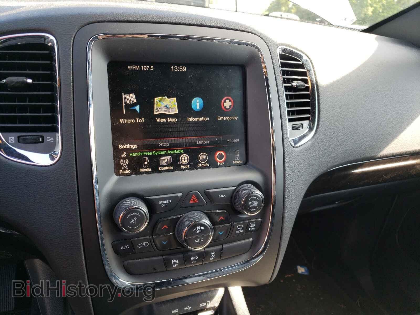 2015 DODGE DURANGO - VIN: 1C4RDJDG7FC169870 - Фото 9