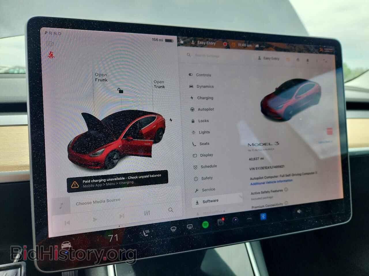 2020 TESLA MODEL 3 - VIN: 5YJ3E1EA1LF495921 - Photo 9