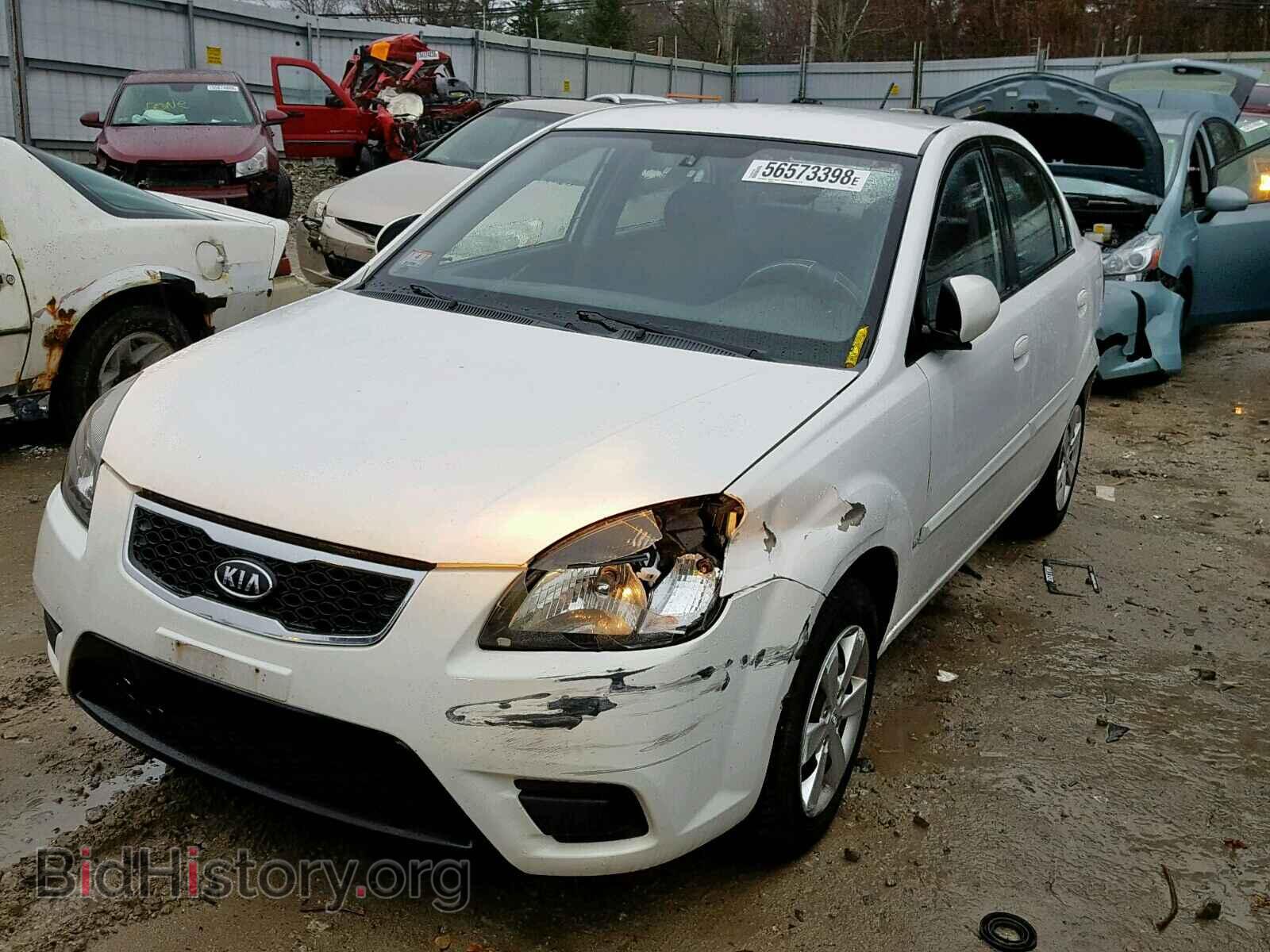 2011 KIA RIO BASE - VIN: KNADH4A31B6732175 - Фото 2