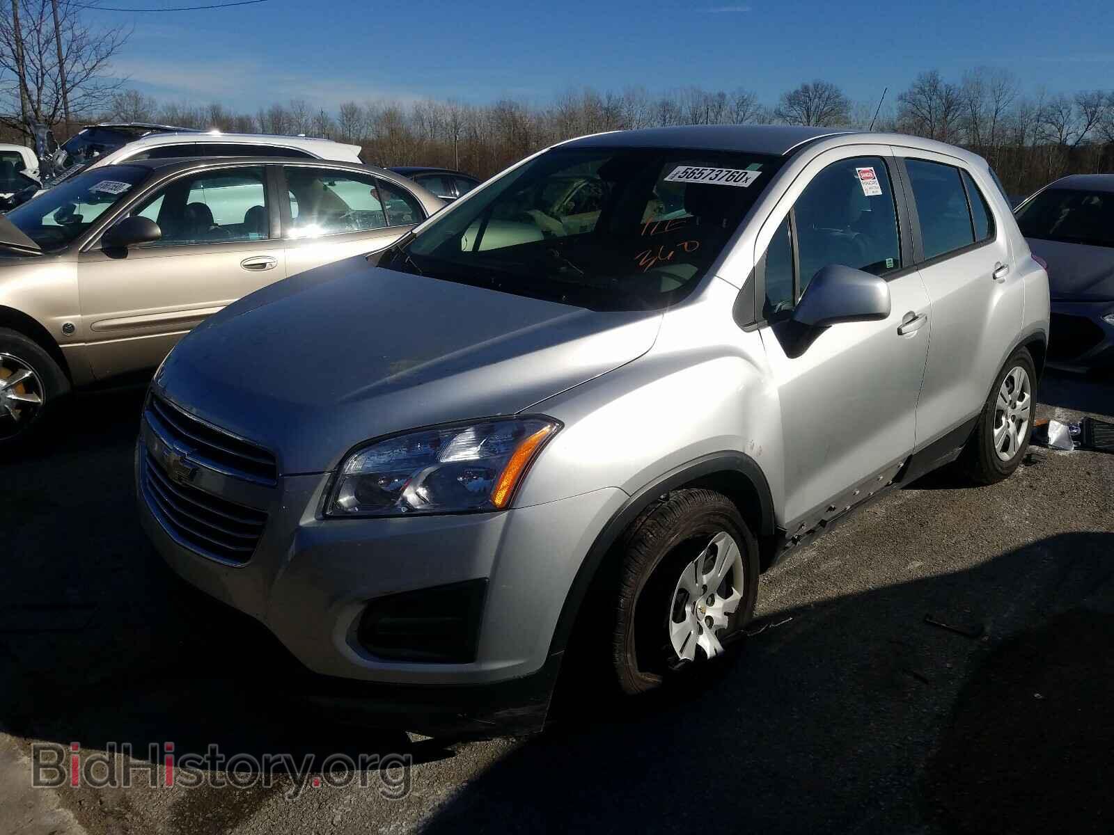 2015 CHEVROLET TRAX - VIN: KL7CJKSB2FB205513 - Фото 2