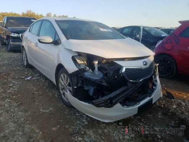 Photo KNAFX4A82E5160163 - KIA FORTE EX 2014