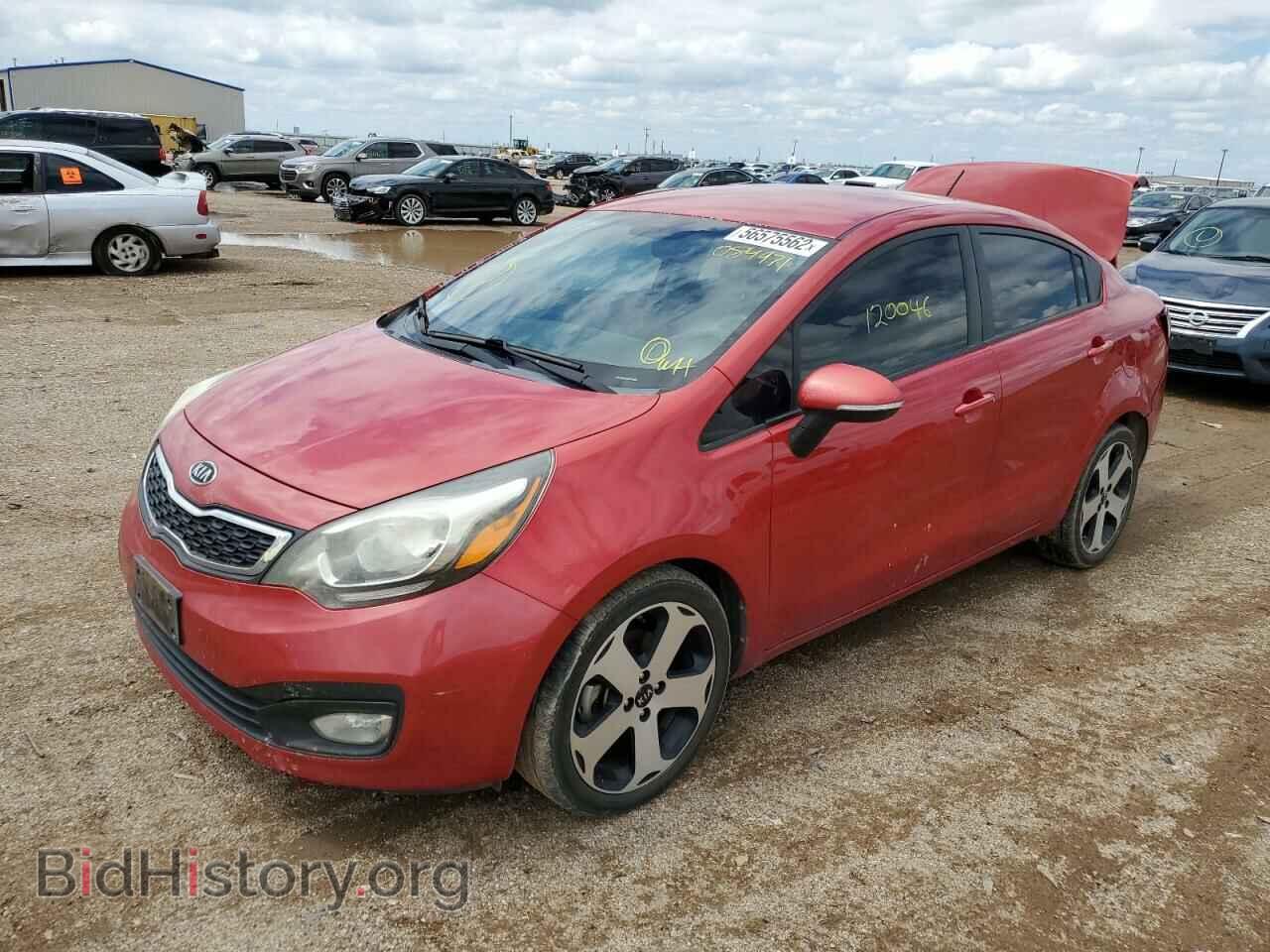 2012 KIA RIO - VIN: KNADN4A32C6084971 - Фото 2