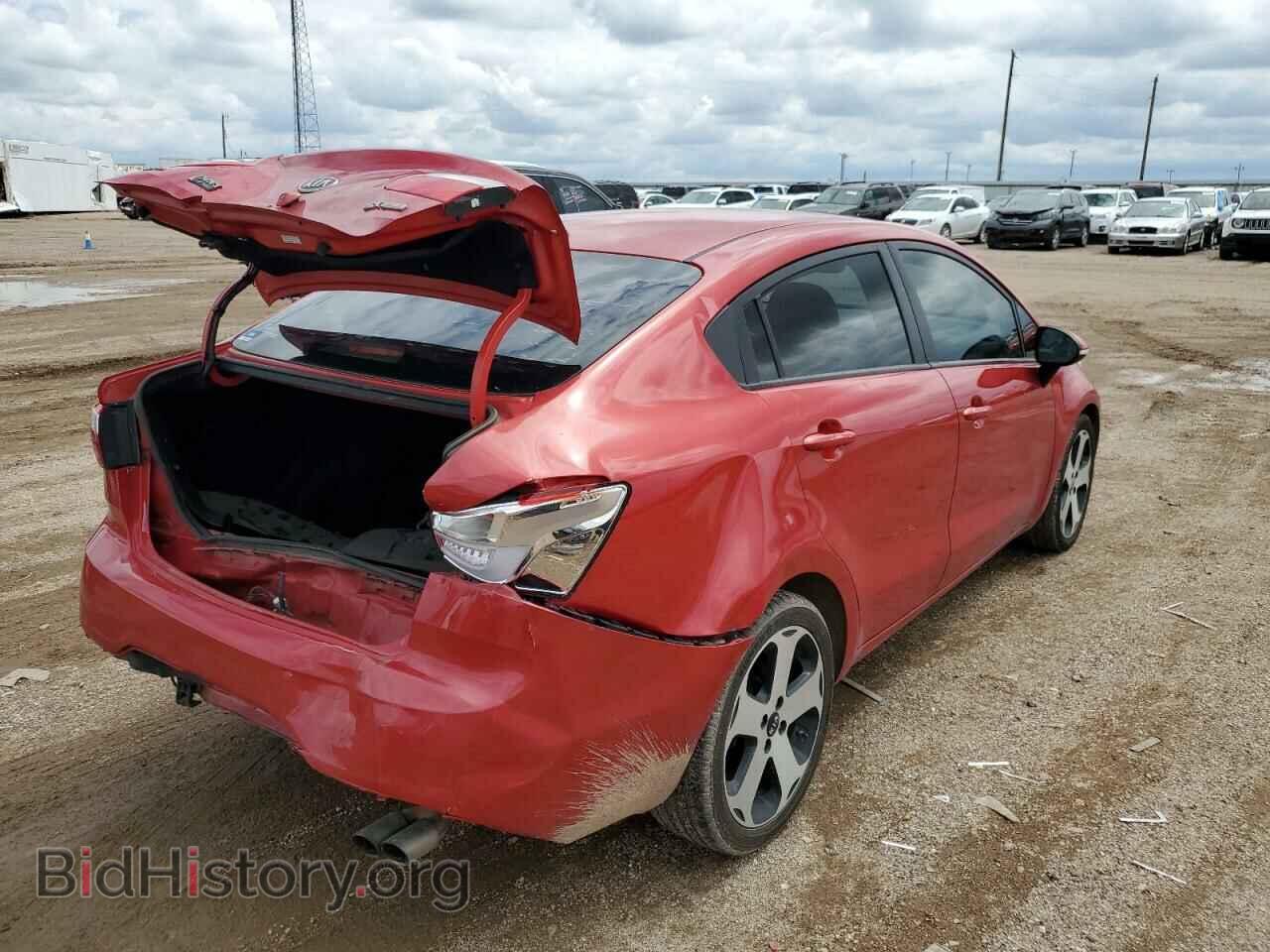 2012 KIA RIO - VIN: KNADN4A32C6084971 - Фото 4