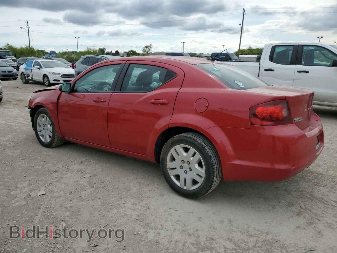 2014 DODGE AVENGER - VIN: 1C3CDZAB6EN181352 - Фото 2