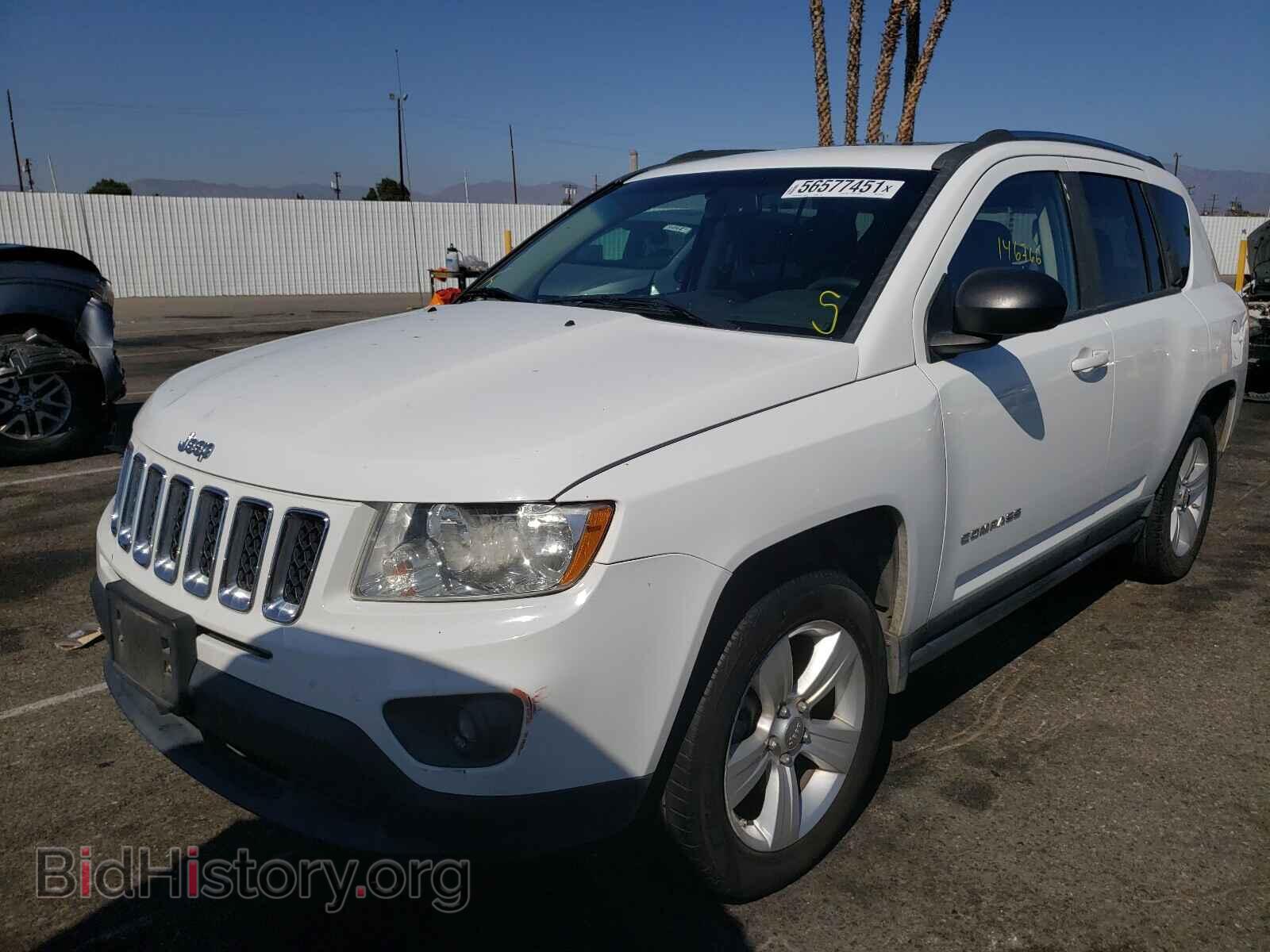 2012 JEEP COMPASS - VIN: 1C4NJDEB9CD515533 - Photo 2