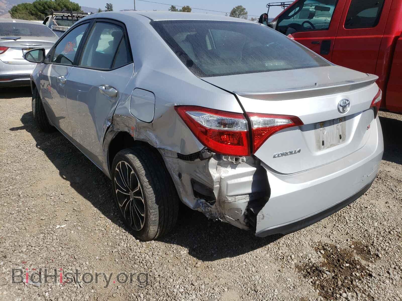 2014 TOYOTA COROLLA - VIN: 2T1BURHE2EC112703 - Фото 3