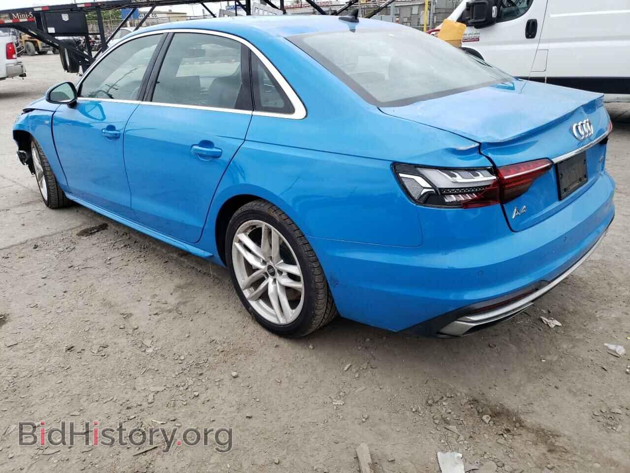 2022 AUDI A4 - VIN: WAUEAAF47NN011328 - Фото 2