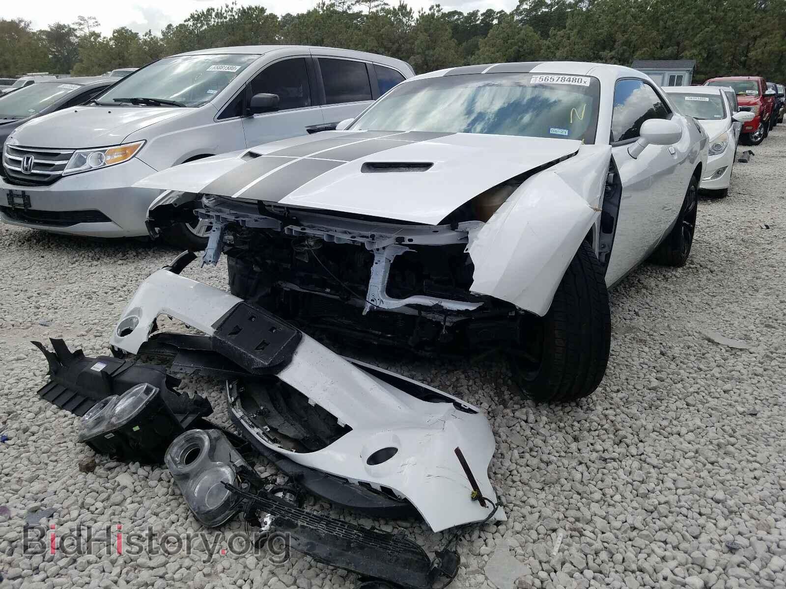 2018 DODGE CHALLENGER - VIN: 2C3CDZAG8JH165992 - Фото 2