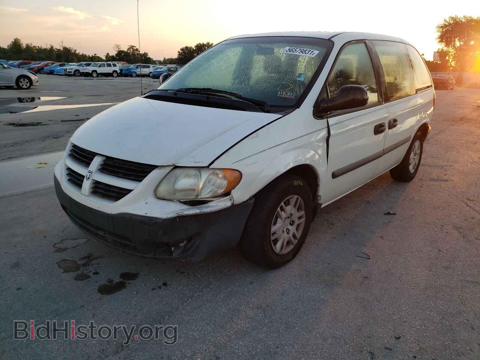 2007 DODGE CARAVAN - VIN: 1D4GP25B57B107417 - Фото 2