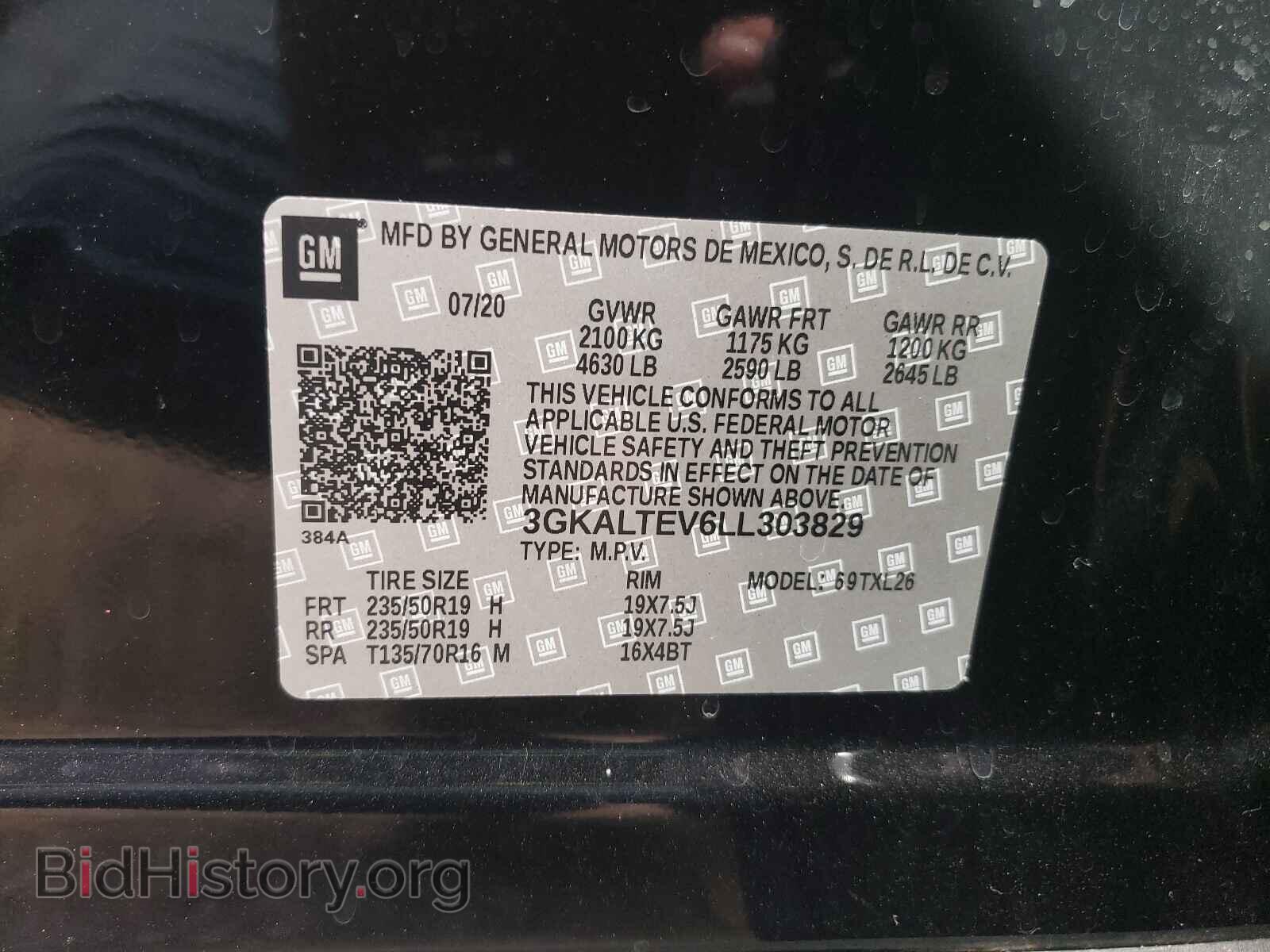 2020 GMC TERRAIN - VIN: 3GKALTEV6LL303829 - Photo 10