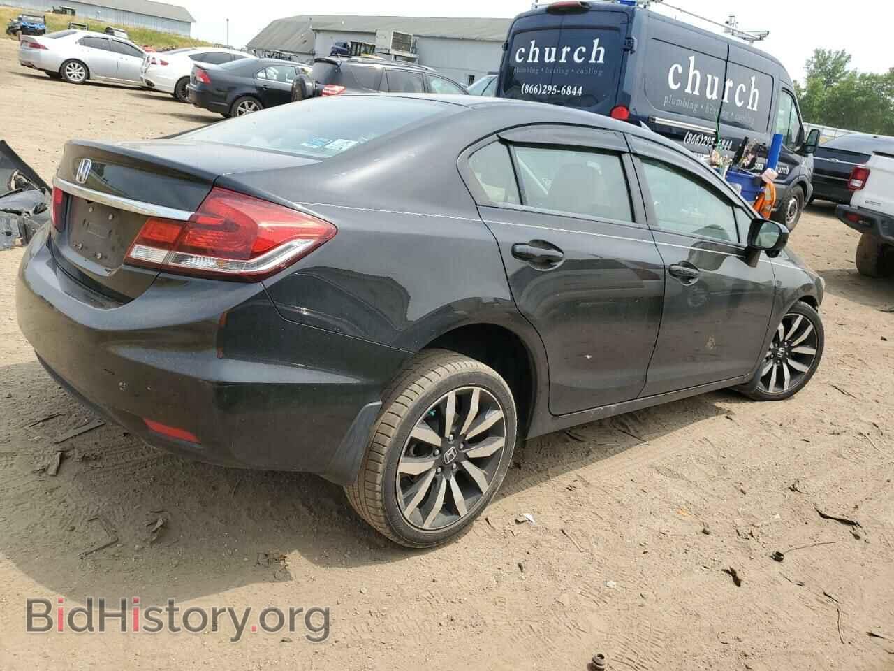 2014 HONDA CIVIC - VIN: 19XFB2F93EE018139 - Фото 3