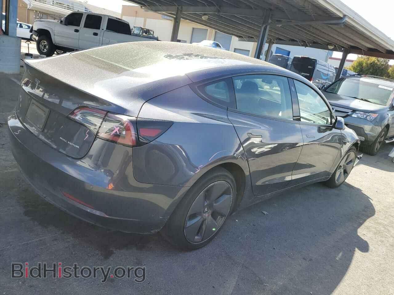 2022 TESLA MODEL 3 - VIN: 5YJ3E1EB7NF120773 - Фото 3