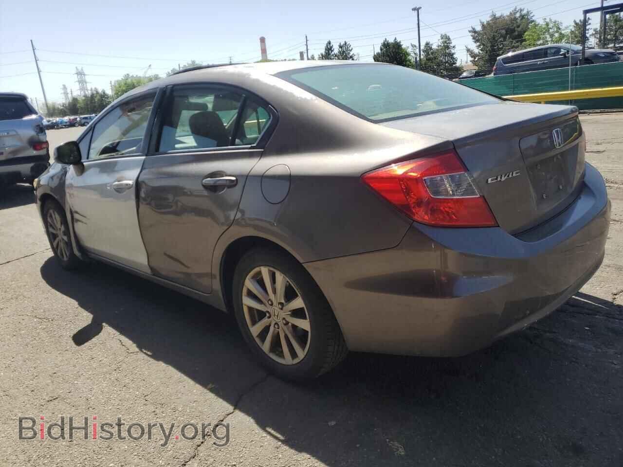 2012 HONDA CIVIC - VIN: 2HGFB2F85CH537073 - Фото 2