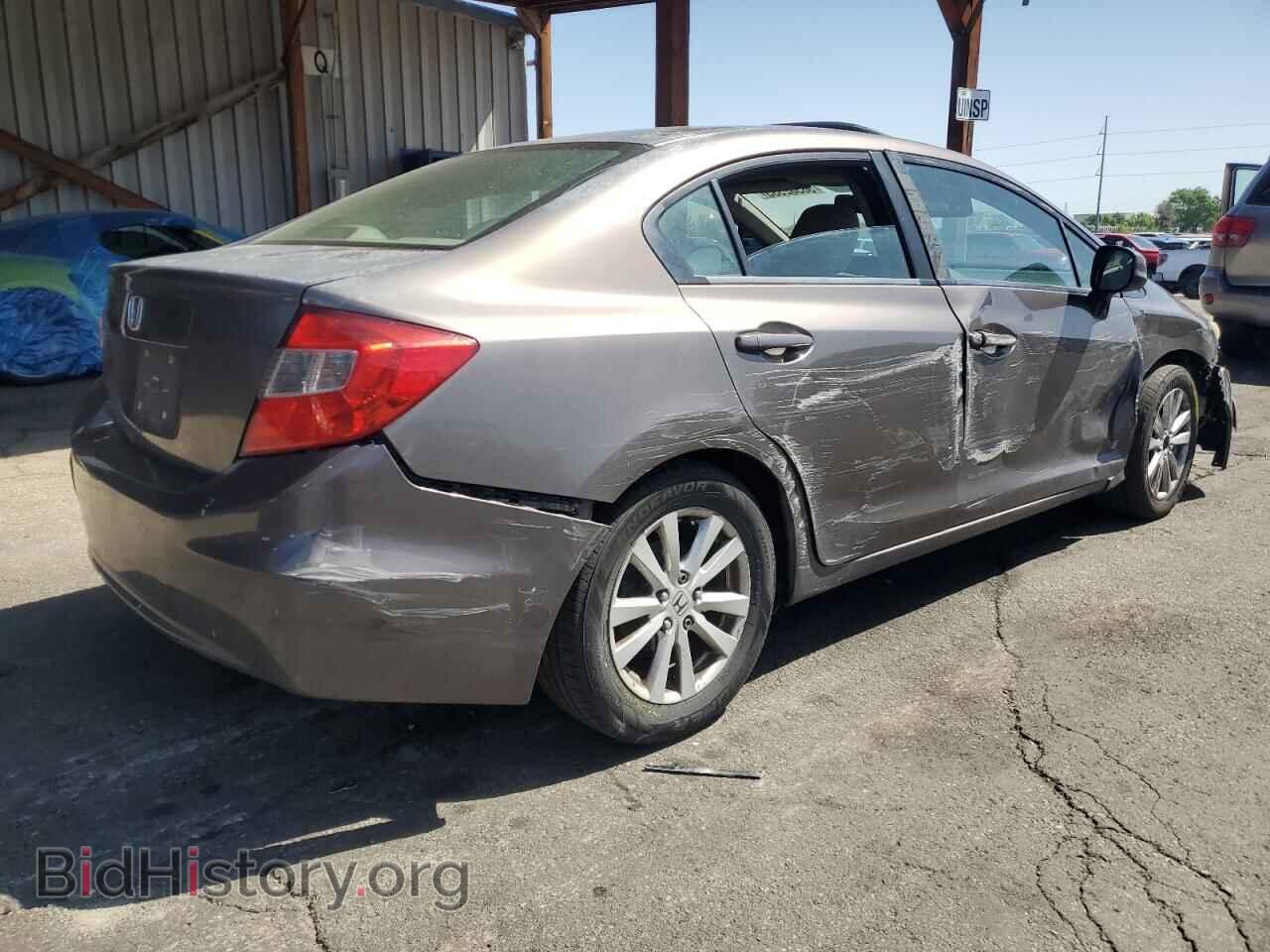 2012 HONDA CIVIC - VIN: 2HGFB2F85CH537073 - Фото 3