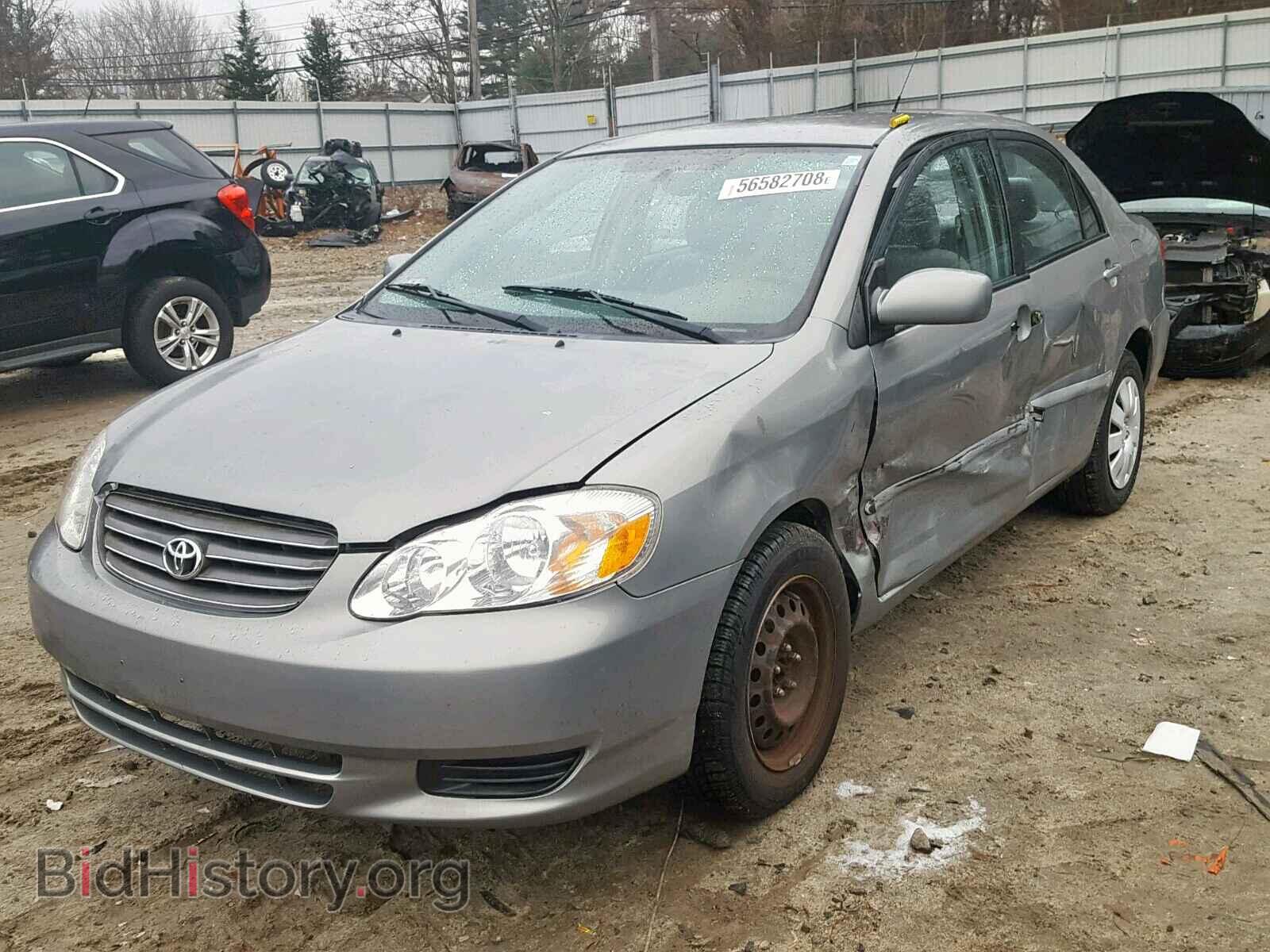 2003 TOYOTA COROLLA - VIN: 2T1BR32E63C141769 - Фото 2