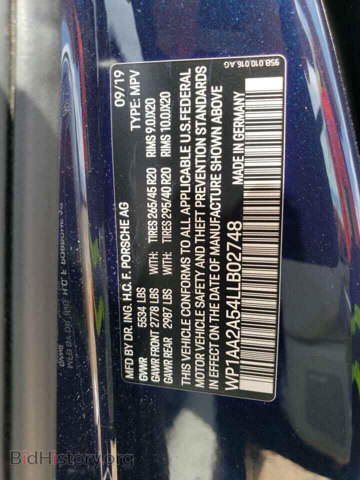 2020 PORSCHE MACAN - VIN: WP1AA2A54LLB02748 - Photo 13