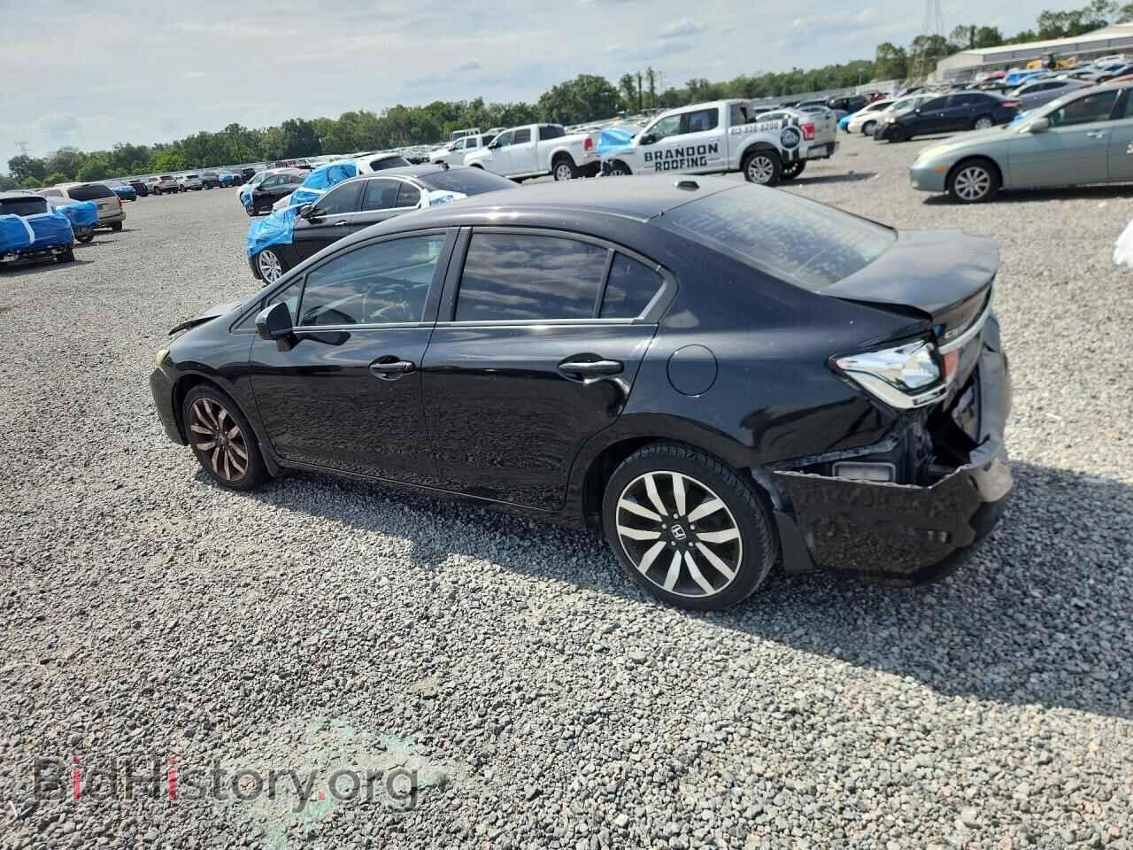 2015 HONDA CIVIC - VIN: 19XFB2F90FE000120 - Фото 2