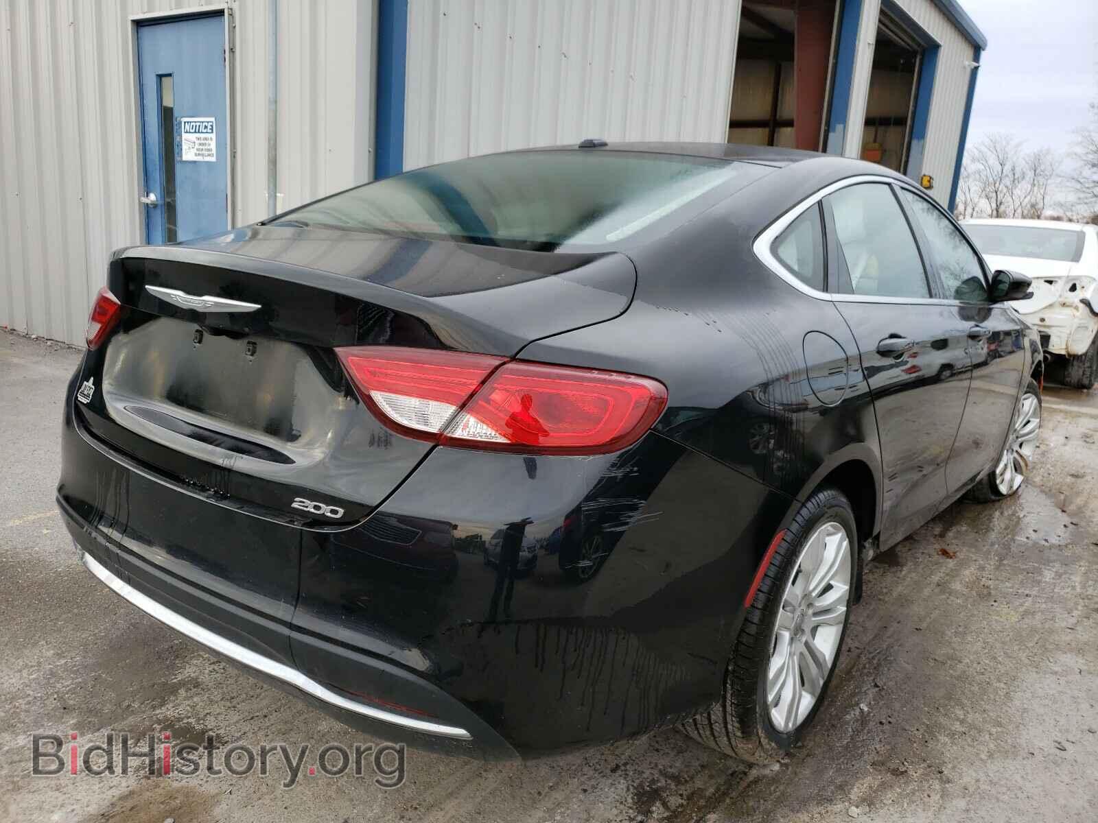 2016 CHRYSLER 200 - VIN: 1C3CCCAB4GN111304 - Фото 4