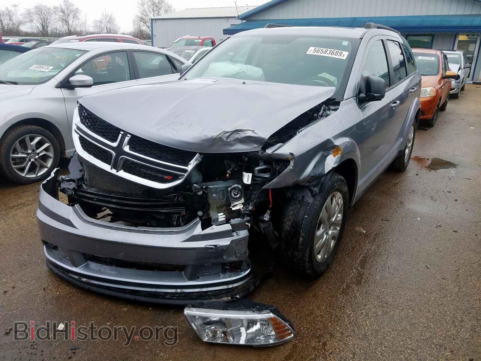 2017 DODGE JOURNEY SE - VIN: 3C4PDCAB2HT529663 - Фото 2
