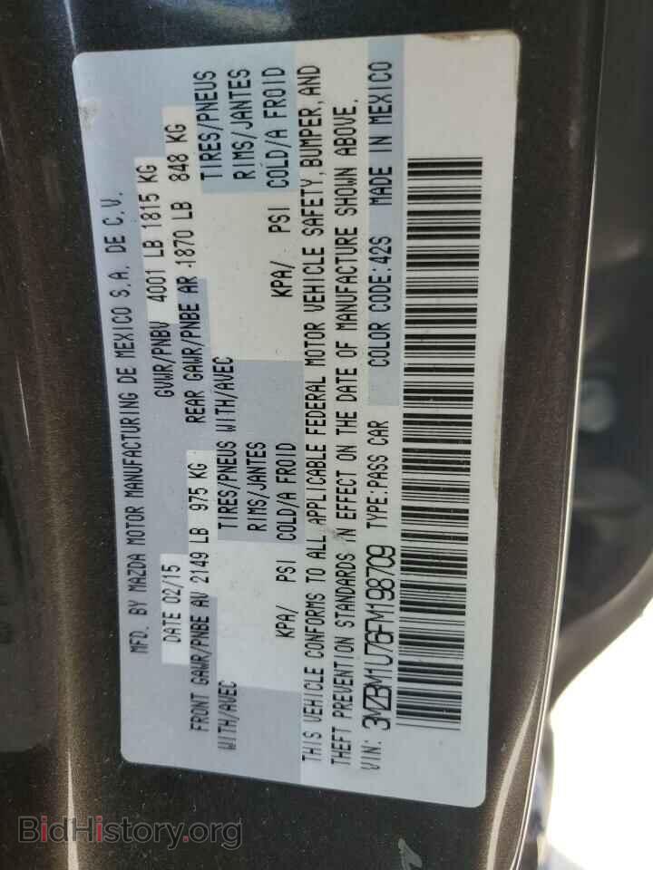 2015 MAZDA 3 - VIN: 3MZBM1U76FM198709 - Фото 12