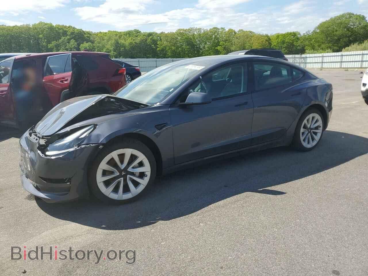 Фотография 5YJ3E1EA9NF371236 - TESLA MODEL 3 2022