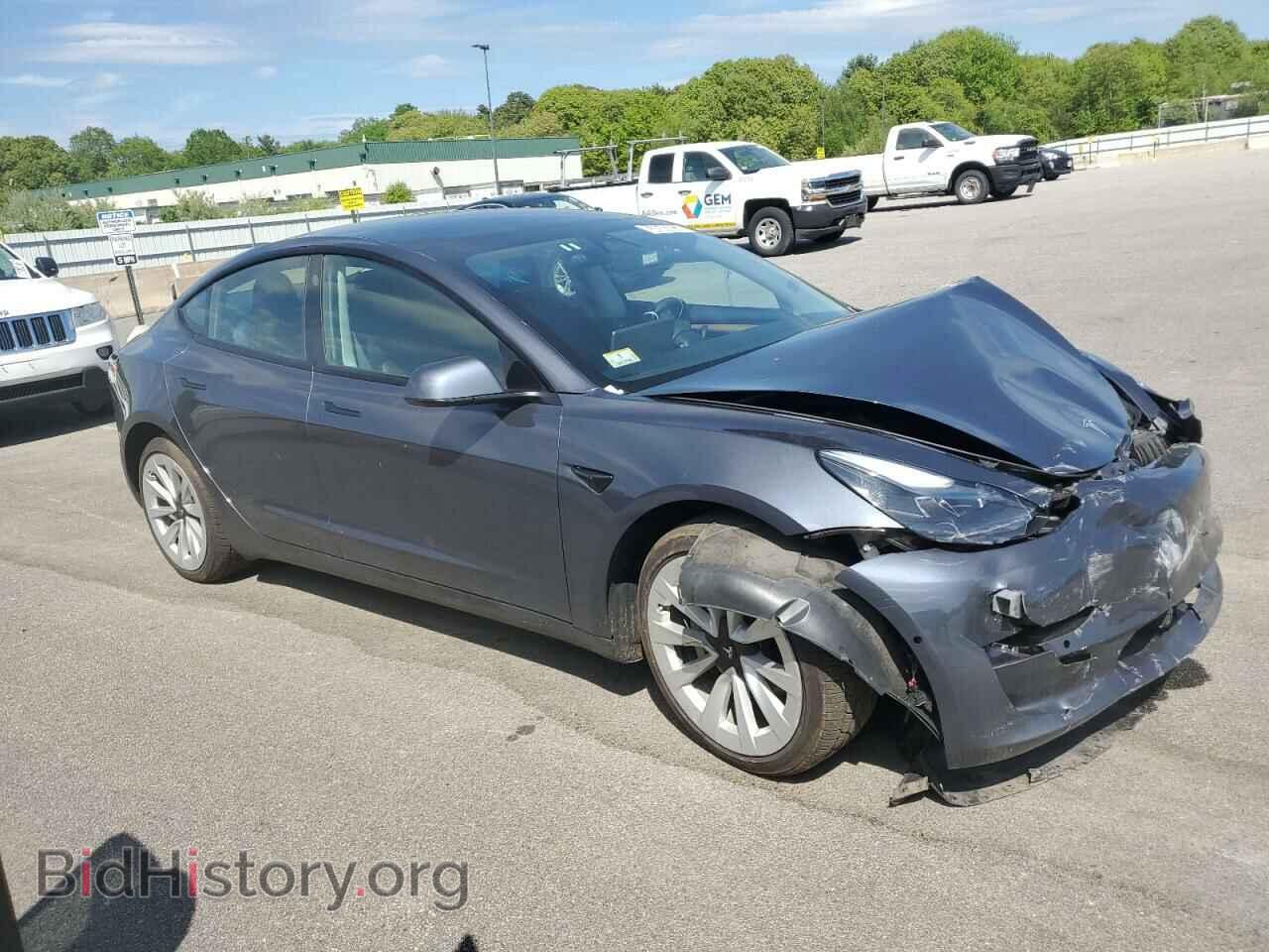 2022 TESLA MODEL 3 - VIN: 5YJ3E1EA9NF371236 - Фото 4