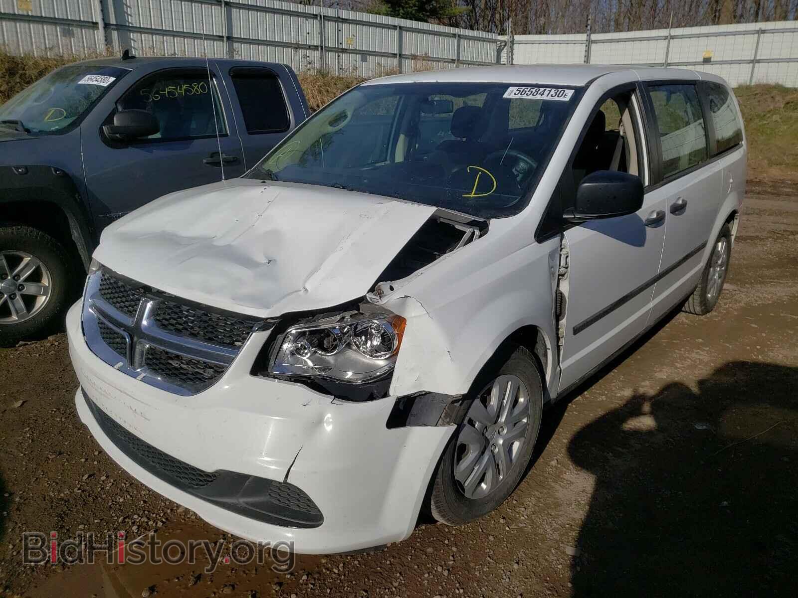 2013 DODGE CARAVAN - VIN: 2C4RDGBG8DR814794 - Фото 2