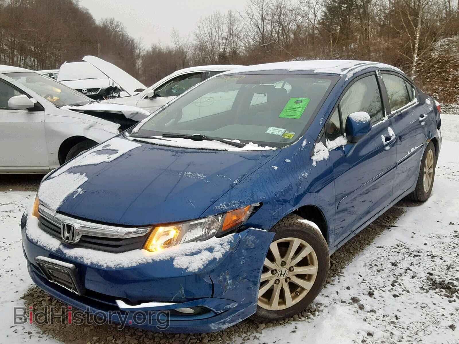 2012 HONDA CIVIC - VIN: 2HGFB2F85CH542659 - Фото 2