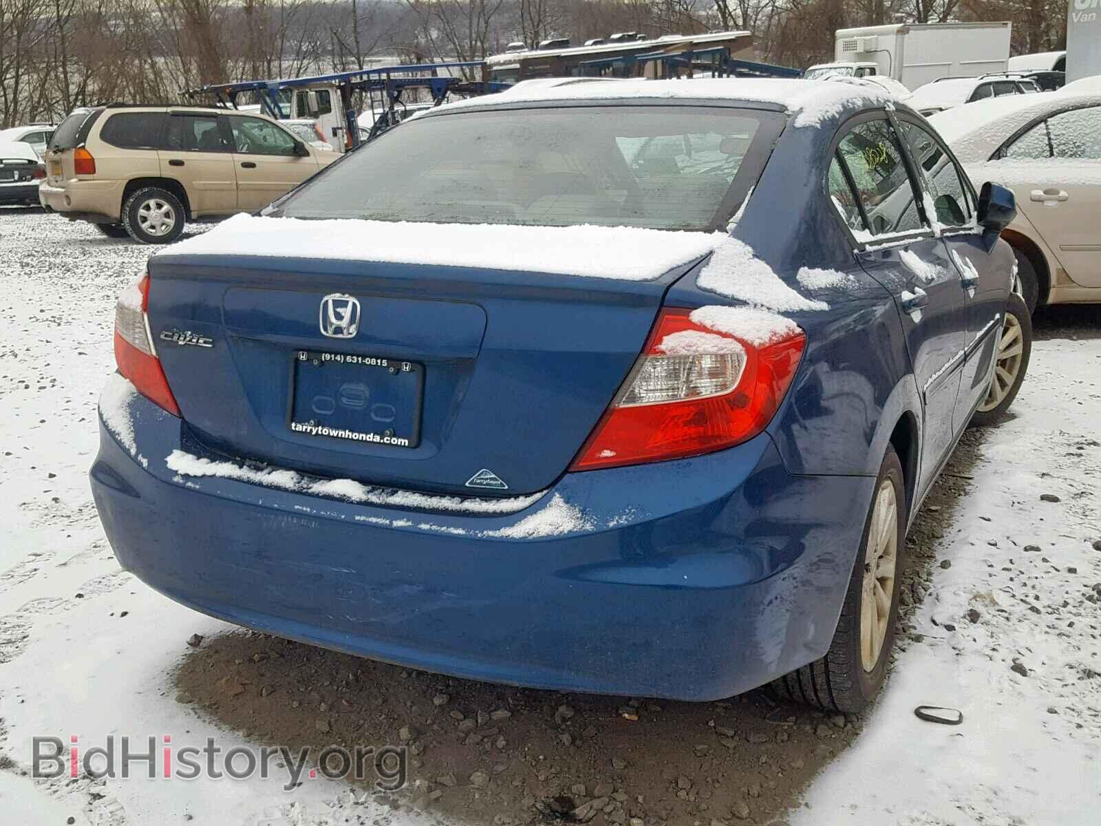 2012 HONDA CIVIC - VIN: 2HGFB2F85CH542659 - Фото 4